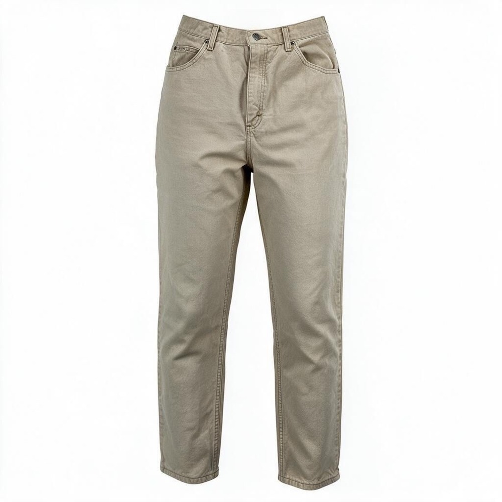 *Vintage Riders by Lee Jeans Mens 31x29 Beige Tan Khaki Straight Leg Denim #1998